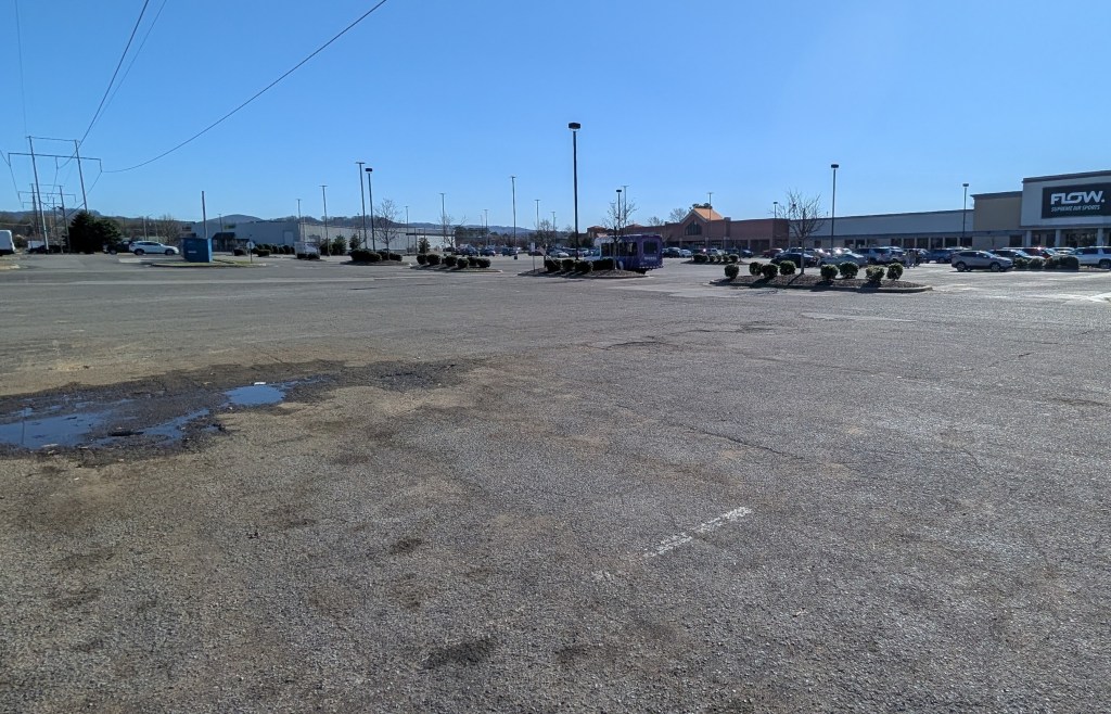 Does Huntsville have enough parking? These photos show we have too much.